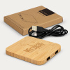 NATURA Bamboo Wireless Fast Charging Hub