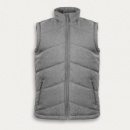 Newport Mens Puffer Vest+Heather Charcoal