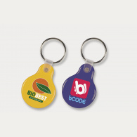 Flexi Resin Key Ring (Round) image