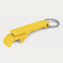 Snappy Bottle Opener Key Ring+Yellow