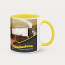 Two Tone Madrid Mug+Yellow