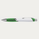 Borg Pen White Barrel+Dark Green