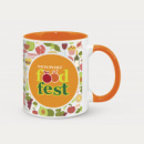 Two Tone Madrid Mug+Orange