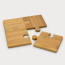 Puzzle Coaster Set of 4+detail