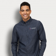 SOLS Barry Mens Denim Shirt image