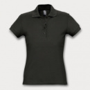 SOLS Passion Womens Polo+Black