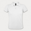SOLS Prime Womens Polo Shirt+White