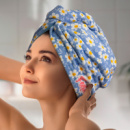 Sabina Hair Towel+in use