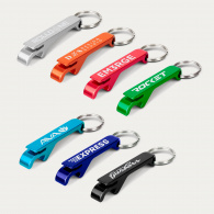 Snappy Metal Bottle Opener Key Ring image