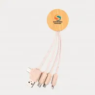 Sprite Round Bamboo Charging Cable image