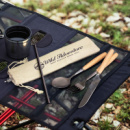 Stainless Steel Cutlery Set+in use