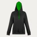 Studio Contrast Unisex Hoodie+Bright Green