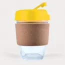 Vienna Coffee Cup Cork Band+Yellow