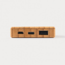 Viper 5000mAh Bamboo Power Bank+ports