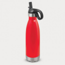 Mirage Metal Drink Bottle Flip Lid+Red