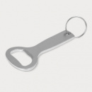 Bristol Bottle Opener Key Ring+Silver